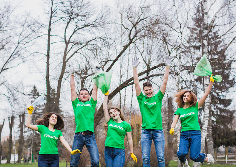 qik corporate joyful volunteers