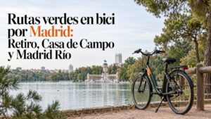 Madrid Guides Bicicleta al lado de un sendero en la Casa de Campo